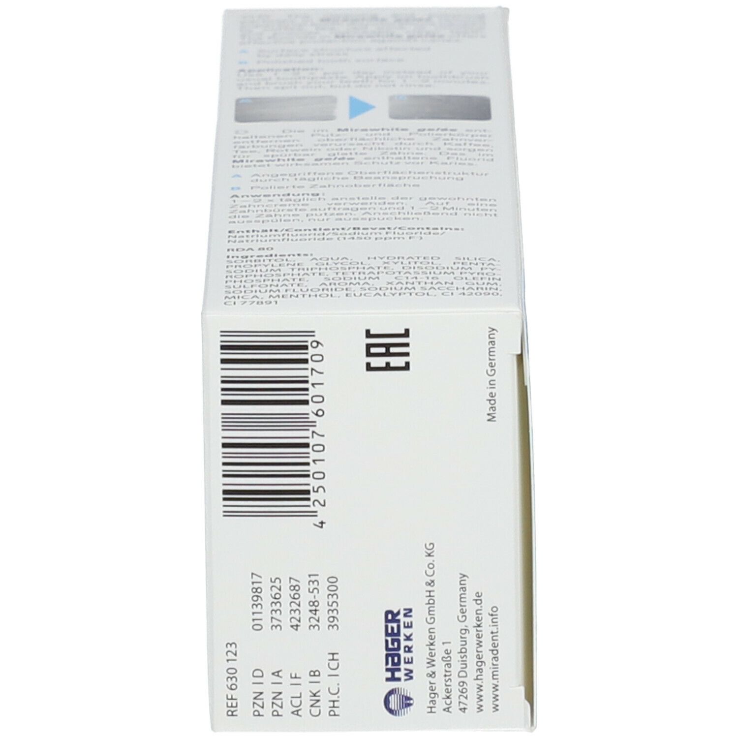 MIRADENT Mirawhite Gel 100 ml