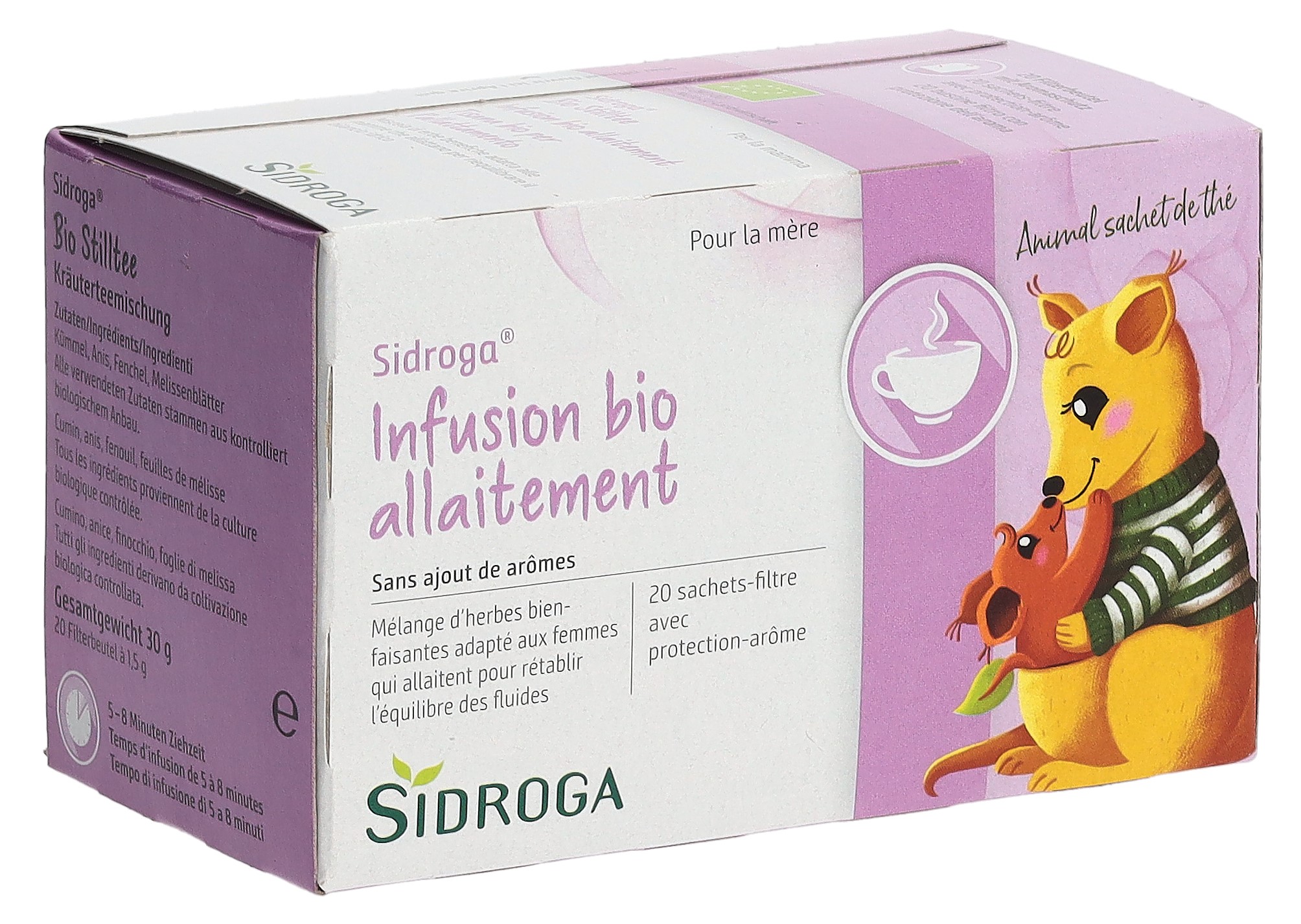 SIDROGA Bio Stilltee 20 Btl 1.5 g