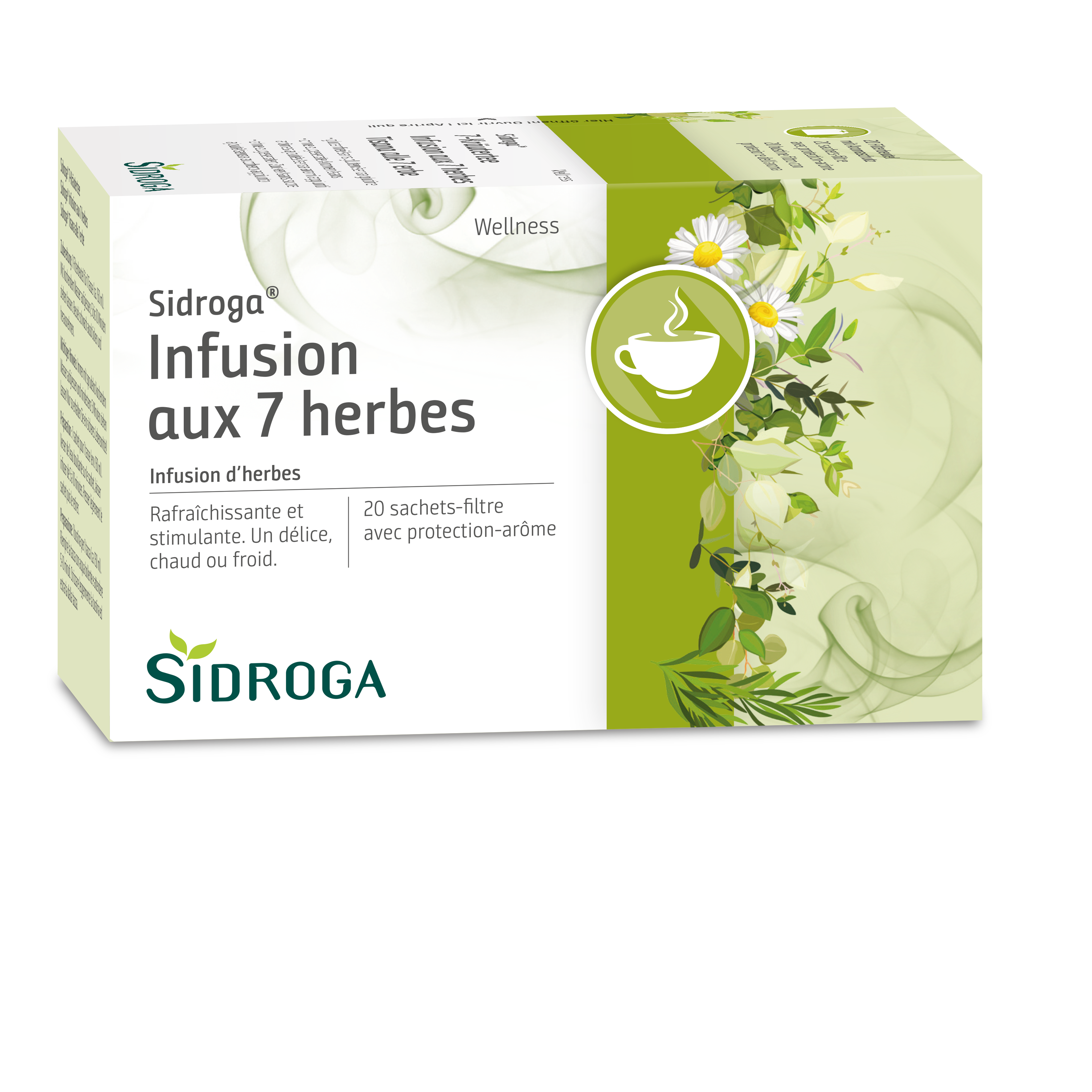 SIDROGA 7-Kräuter Btl 20 Stk