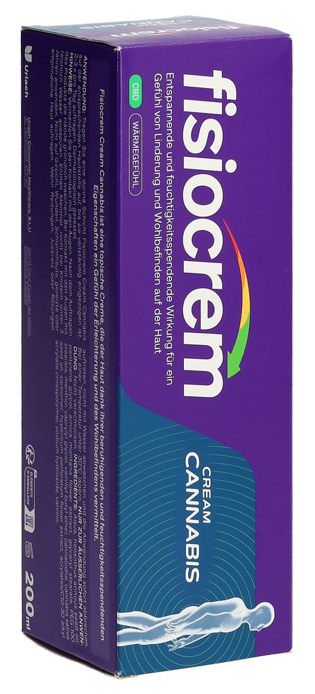 FISIOCREM Cream Cannabis Tb 200 ml
