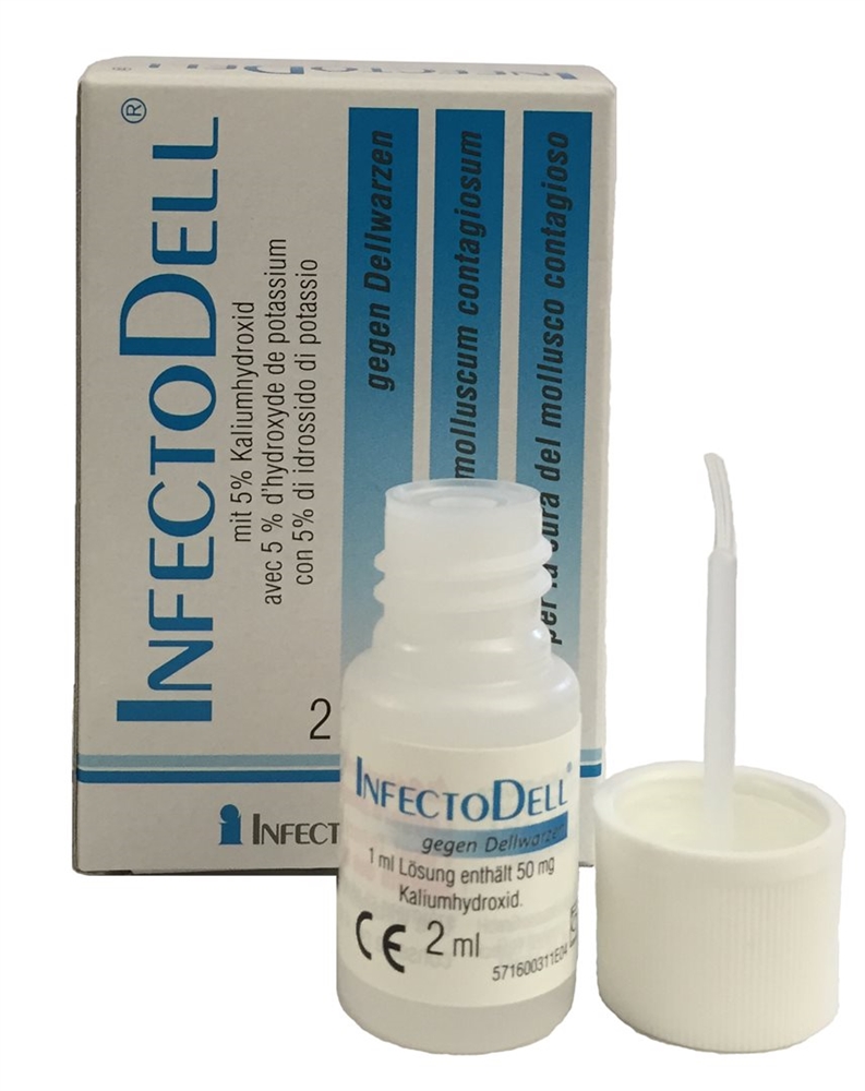 INFECTODELL bei Dellwarzen Lös 2 ml