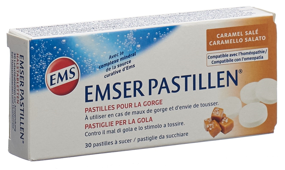 EMSER Pastillen Salted Caramel 30 Stk