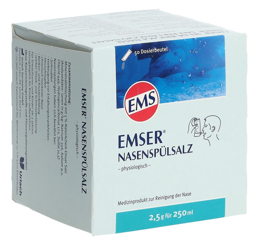 EMSER Nasenspülsalz 50 Btl 2.5 g