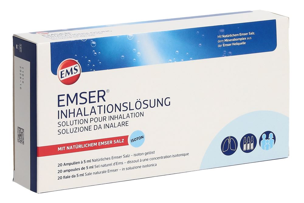 EMSER Inhalationslösung 20 Amp 5 ml