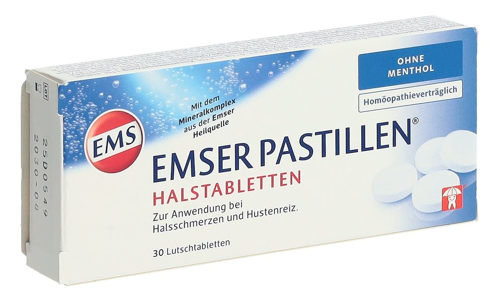 EMSER Pastillen ohne Menthol 30 Stk