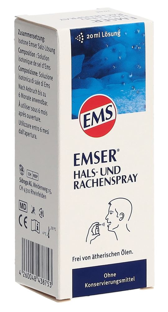 EMSER Hals- und Rachenspray 20 ml