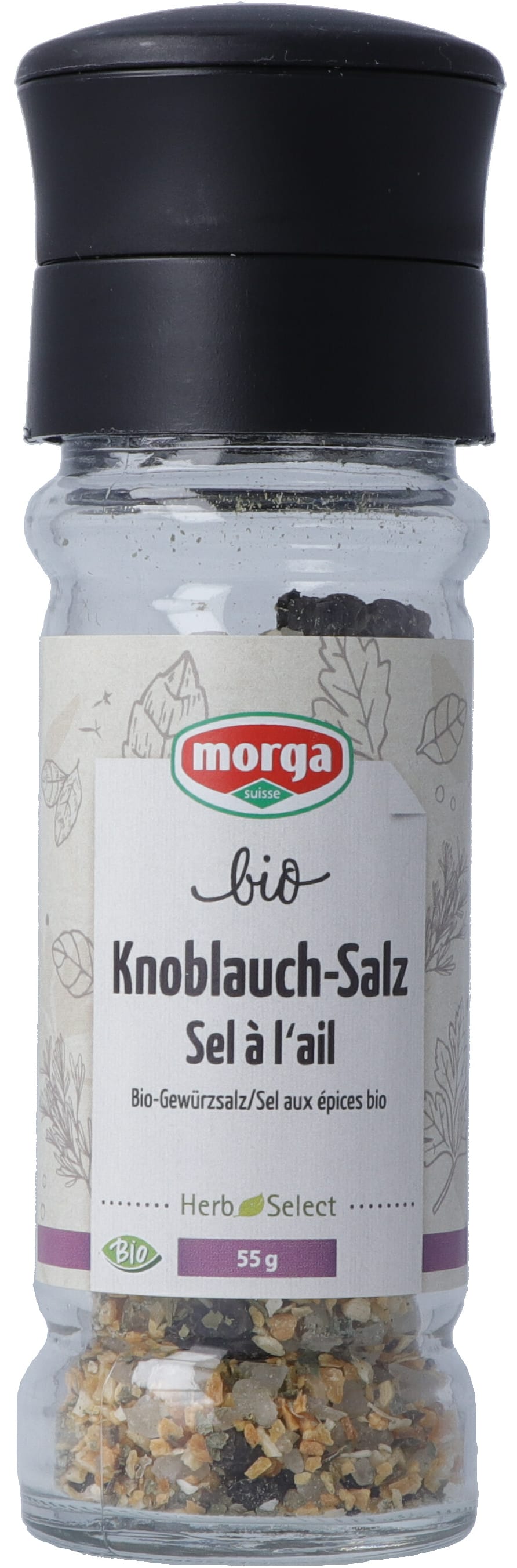 MORGA Knoblauch-Salz Bio 55 g