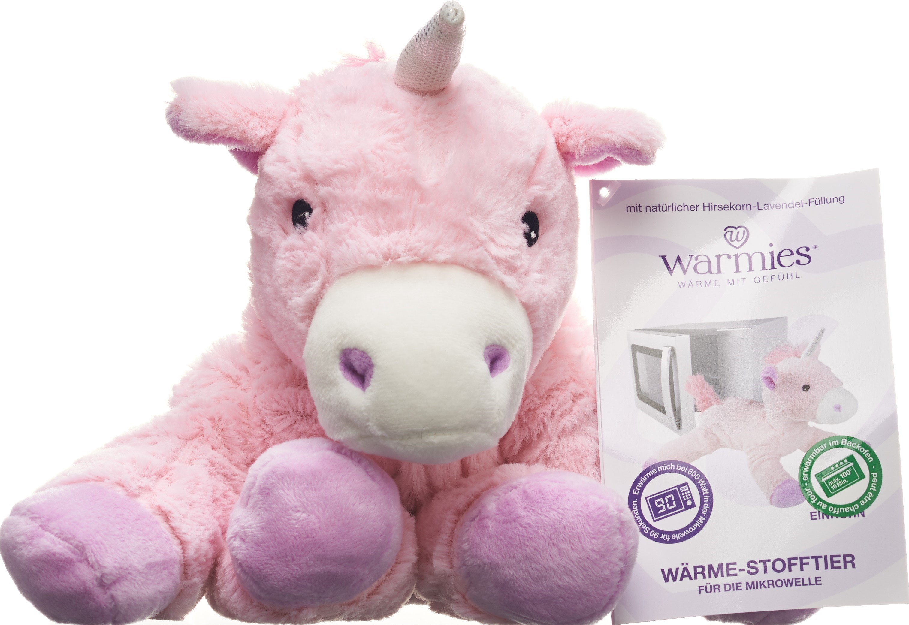 WARMIES Wärme-Stofftier Einhorn