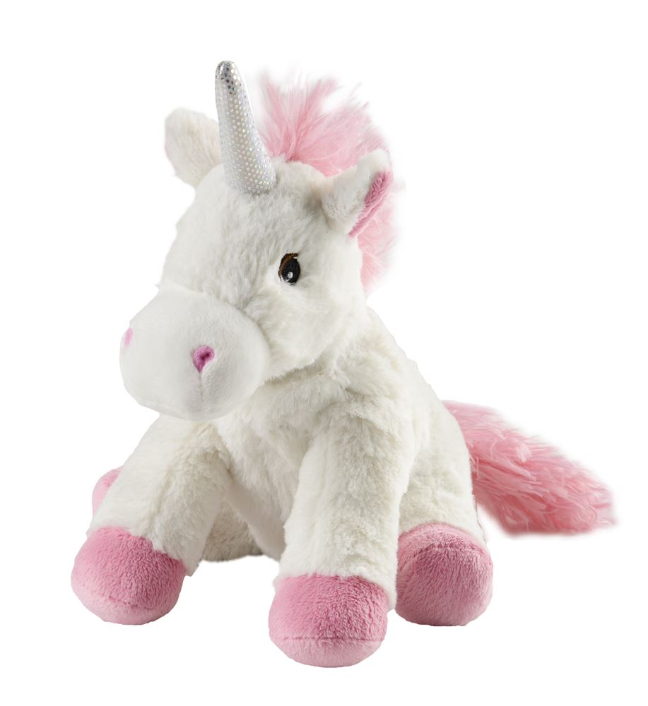 WARMIES Minis Wärme-Stofftier Einhorn
