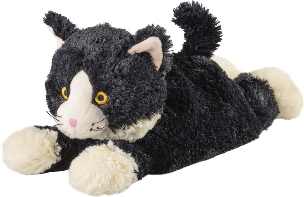 WARMIES Wärme-Stofftier Katze liegend