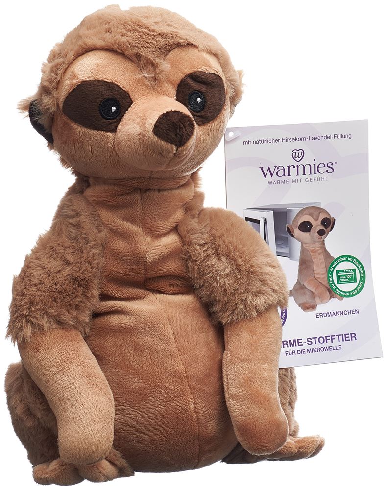 WARMIES Wärme-Stofftier Erdmännchen