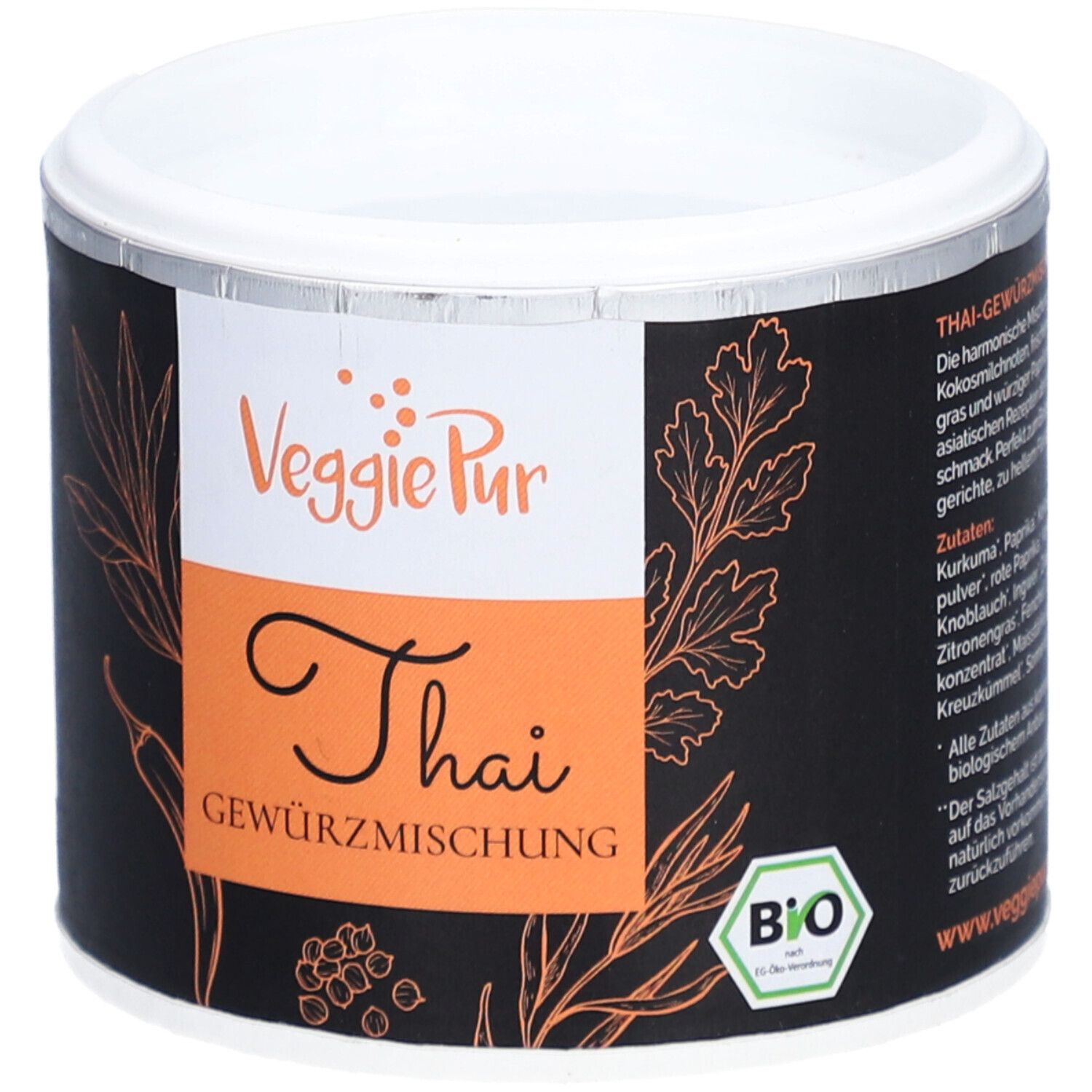 VEGGIEPUR Gewürzmischung Thai Bio Ds 65 g