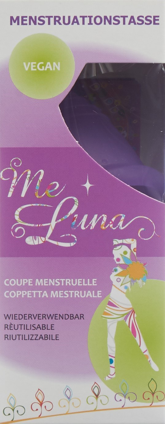 ME LUNA Menstruationstasse Classic Sho XL Ring Vi