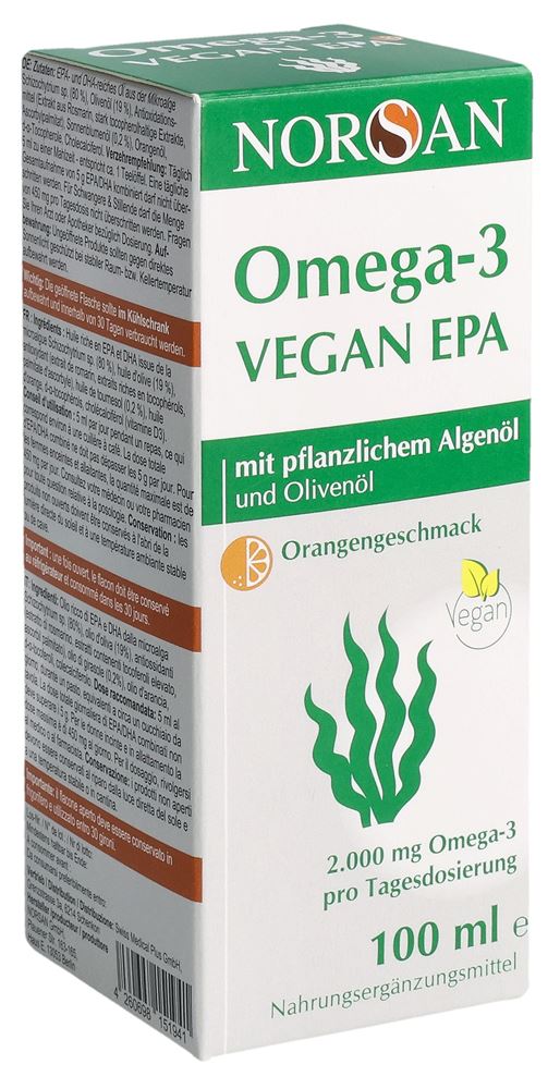 NORSAN Omega-3 EPA Öl vegan Fl 100 ml