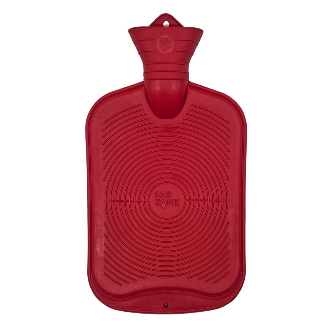FAIR ZONE Wärmflasche 1.96l kirschrot