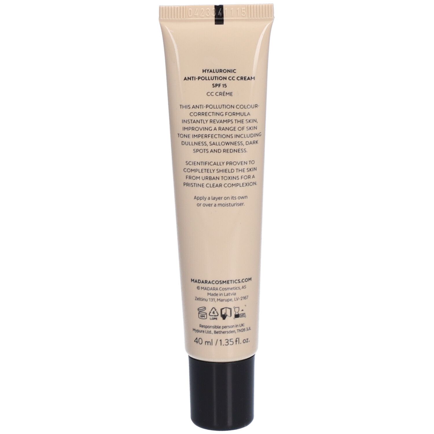 MADARA Anti-Pollution CC Cream LSF15 Light