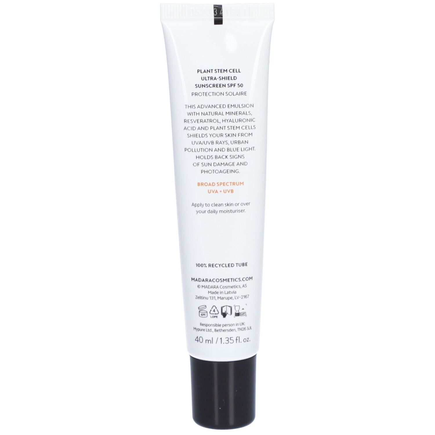 MADARA Sunscreen Ultra Shield LSF50 40 ml