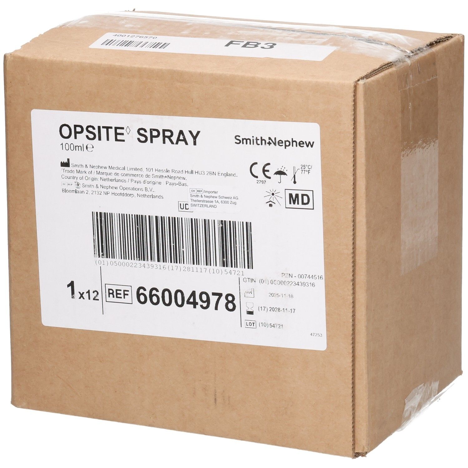 OPSITE SPRAY Sprühverband 12 x 100 ml