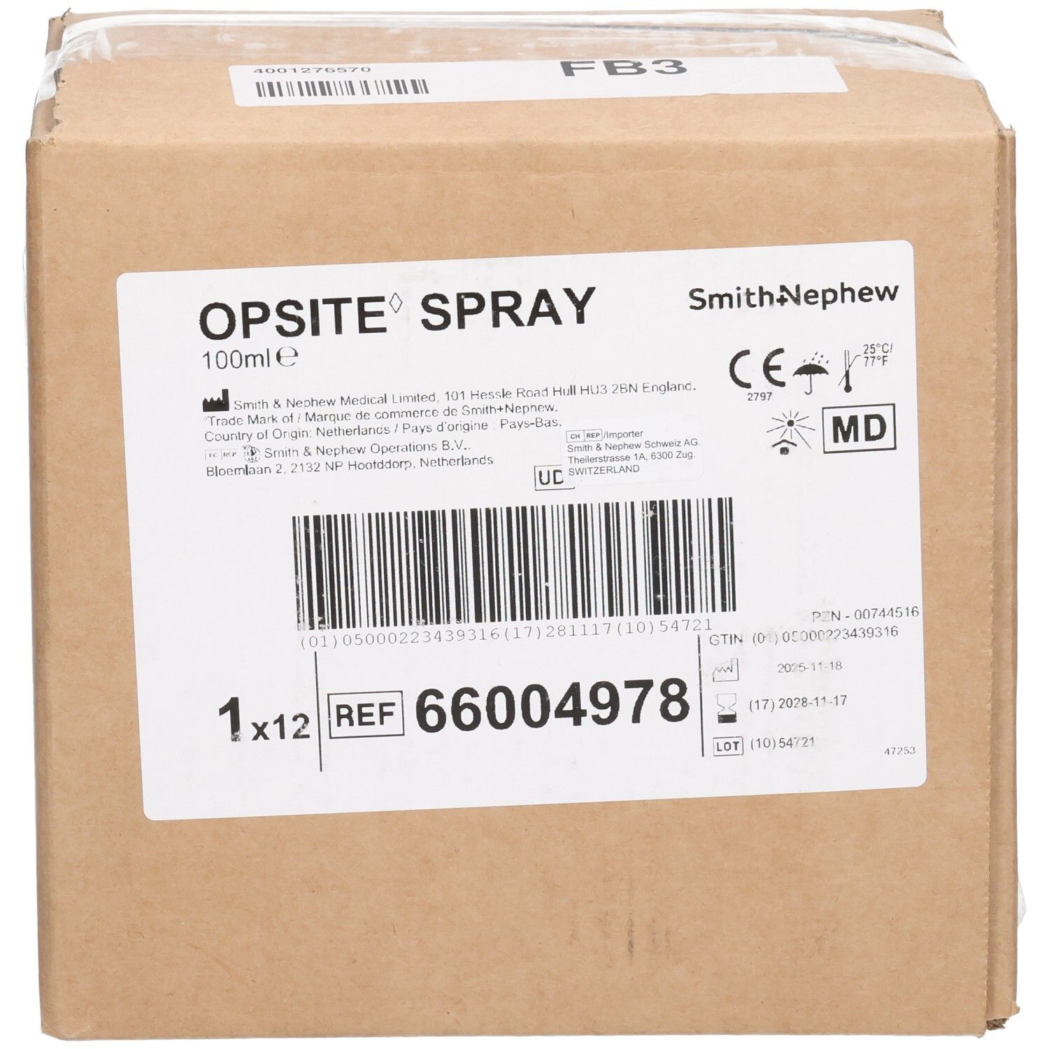 OPSITE SPRAY Sprühverband 12 x 100 ml