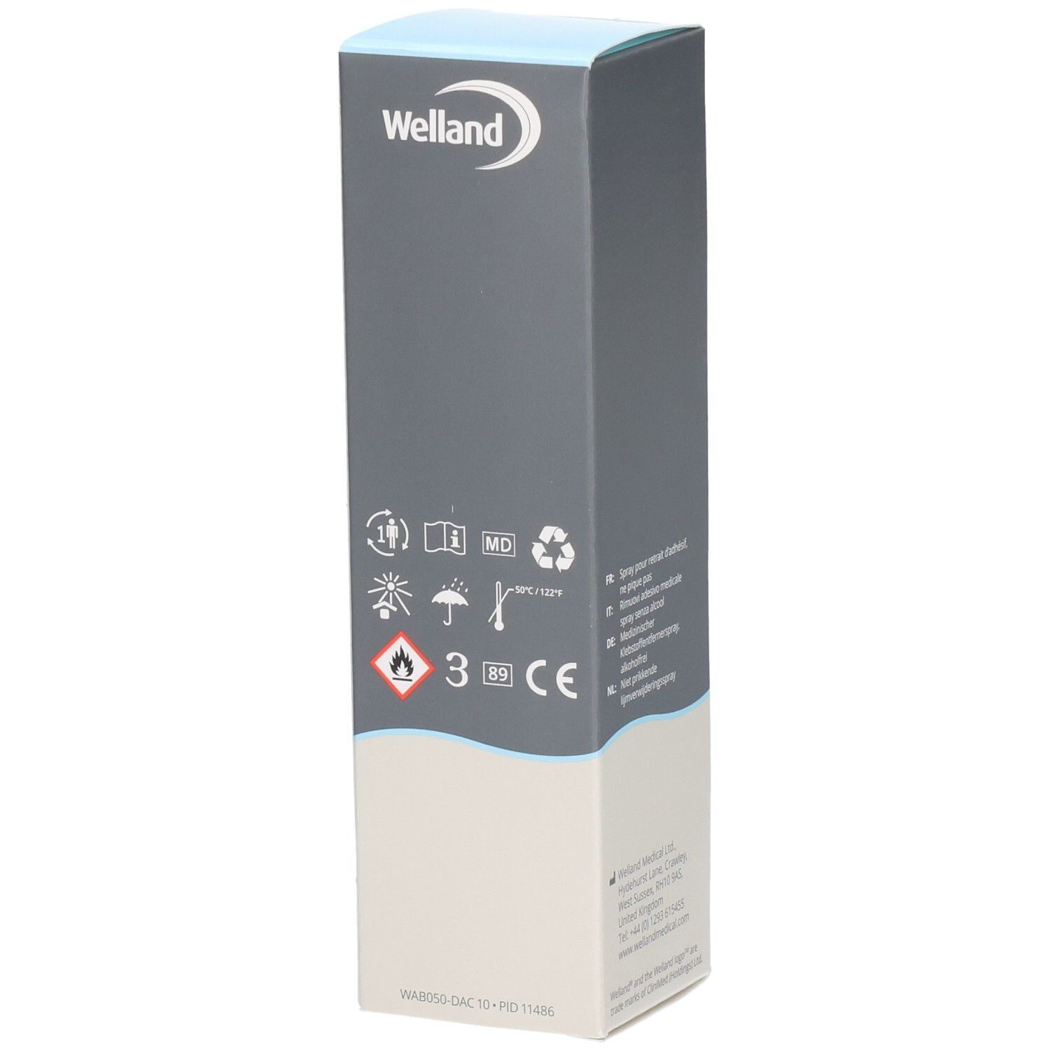 WELLAND Klebstoffentferner Spray BOV 50 ml