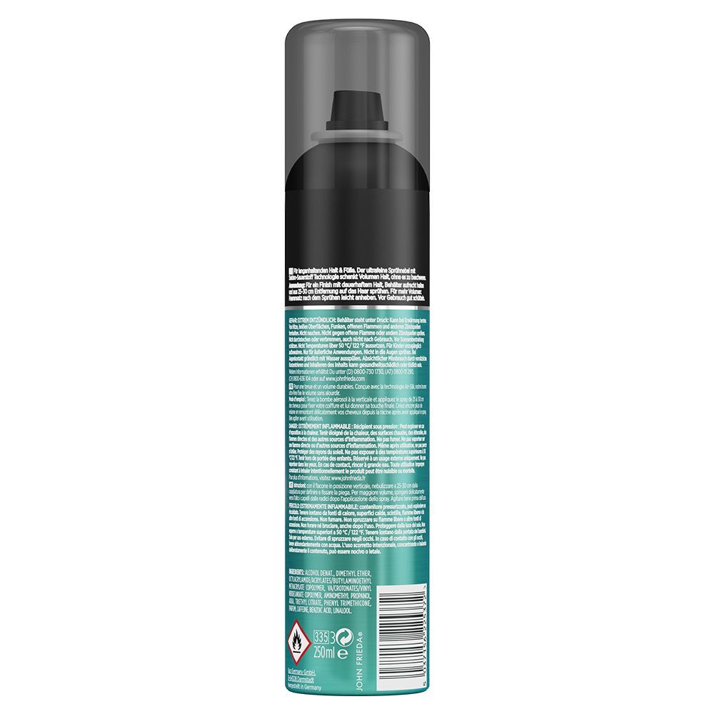 JOHN FRIEDA Luxurious Volume Haarspr End Fü 250 ml
