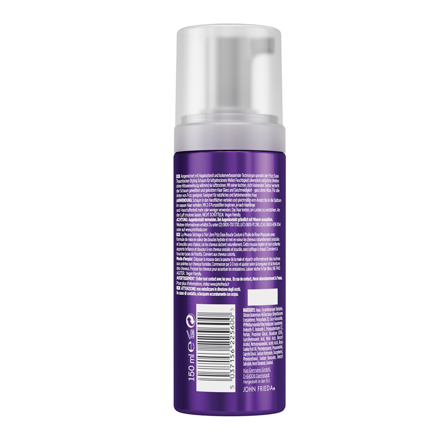 JOHN FRIEDA Frizz Ease Natürl Luftgetr Well 150 ml
