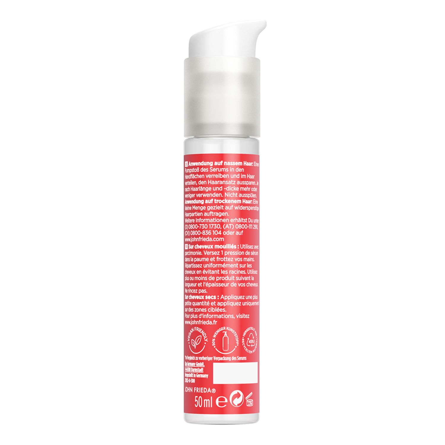 JOHN FRIEDA Frizz Ease 6 Original Serum Disp 50 ml