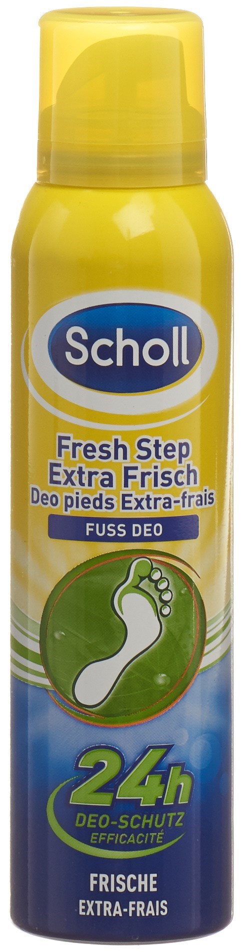 SCHOLL Fuss Deo Extra Frisch Aeros Spr 150 ml