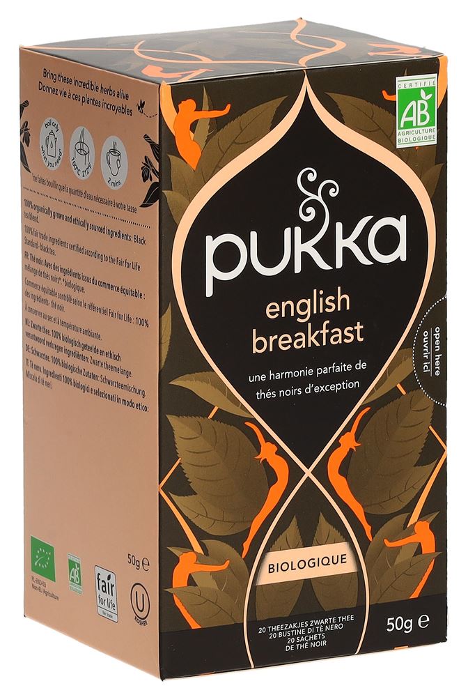 PUKKA Elegant English Breakfast Tee Bio 20 Stk