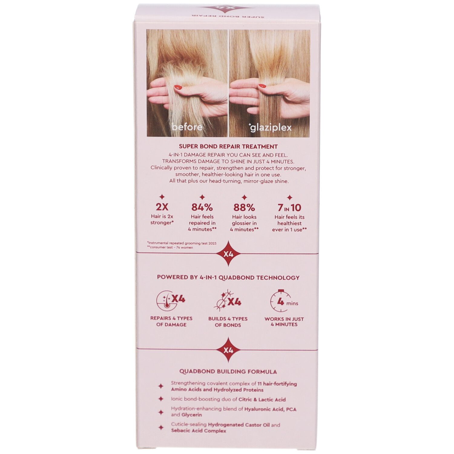 GLAZE GlaziPlex Maske Bond Repair Behand Tb 190 ml