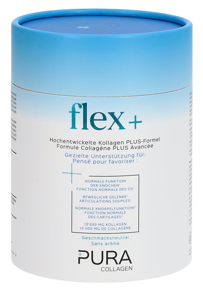PURA COLLAGEN flex+ Kollagenpulver Ds 282 g