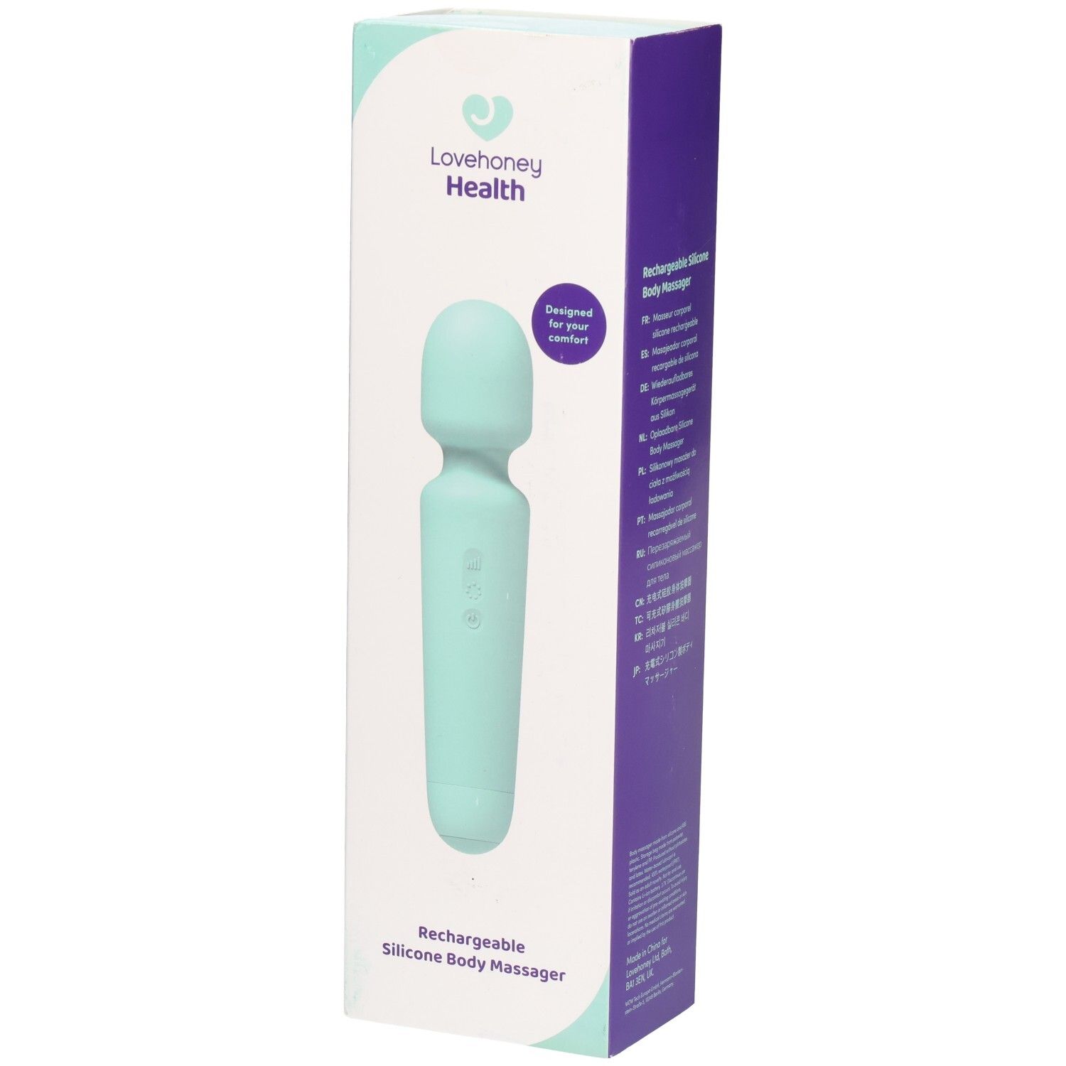 LOVEHONEY Health Silicone Body Massager Box