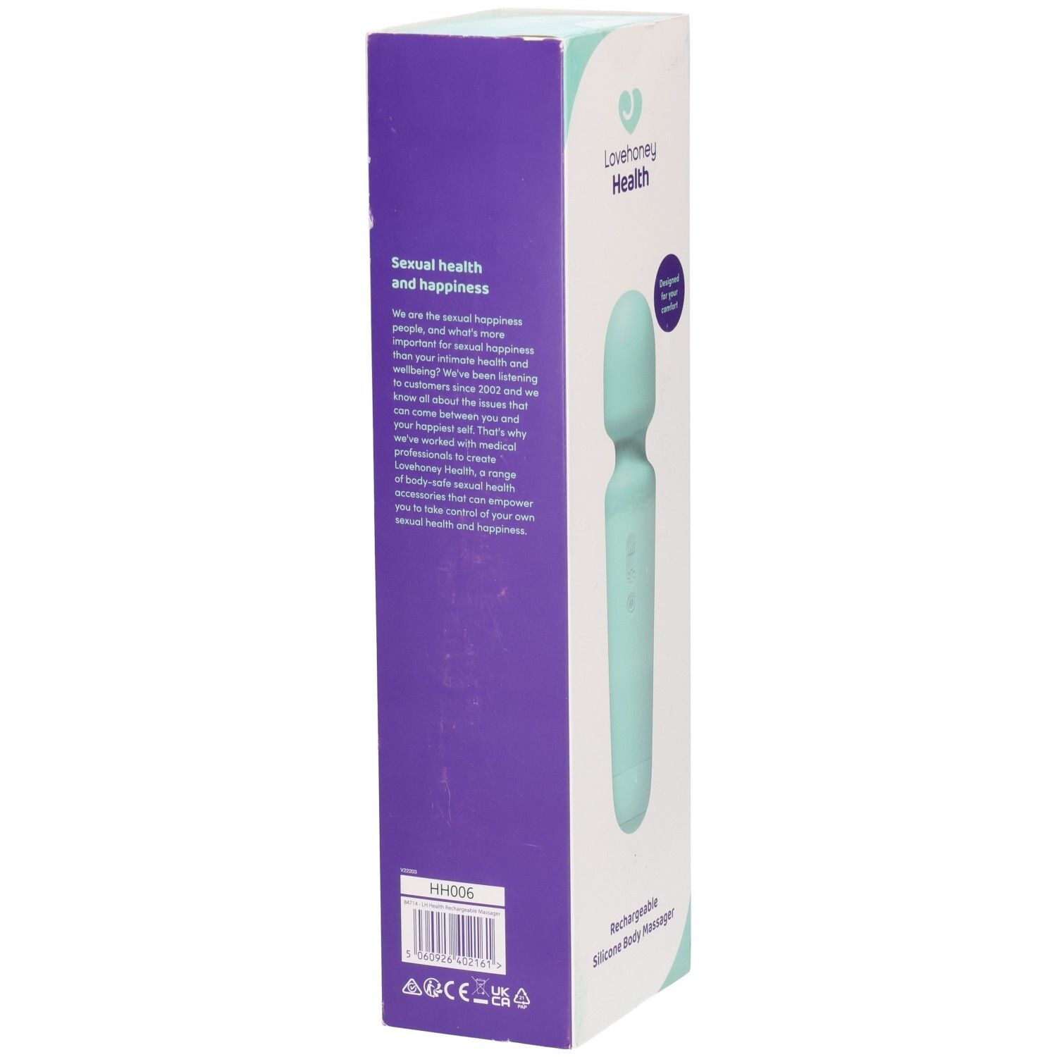 LOVEHONEY Health Silicone Body Massager Box