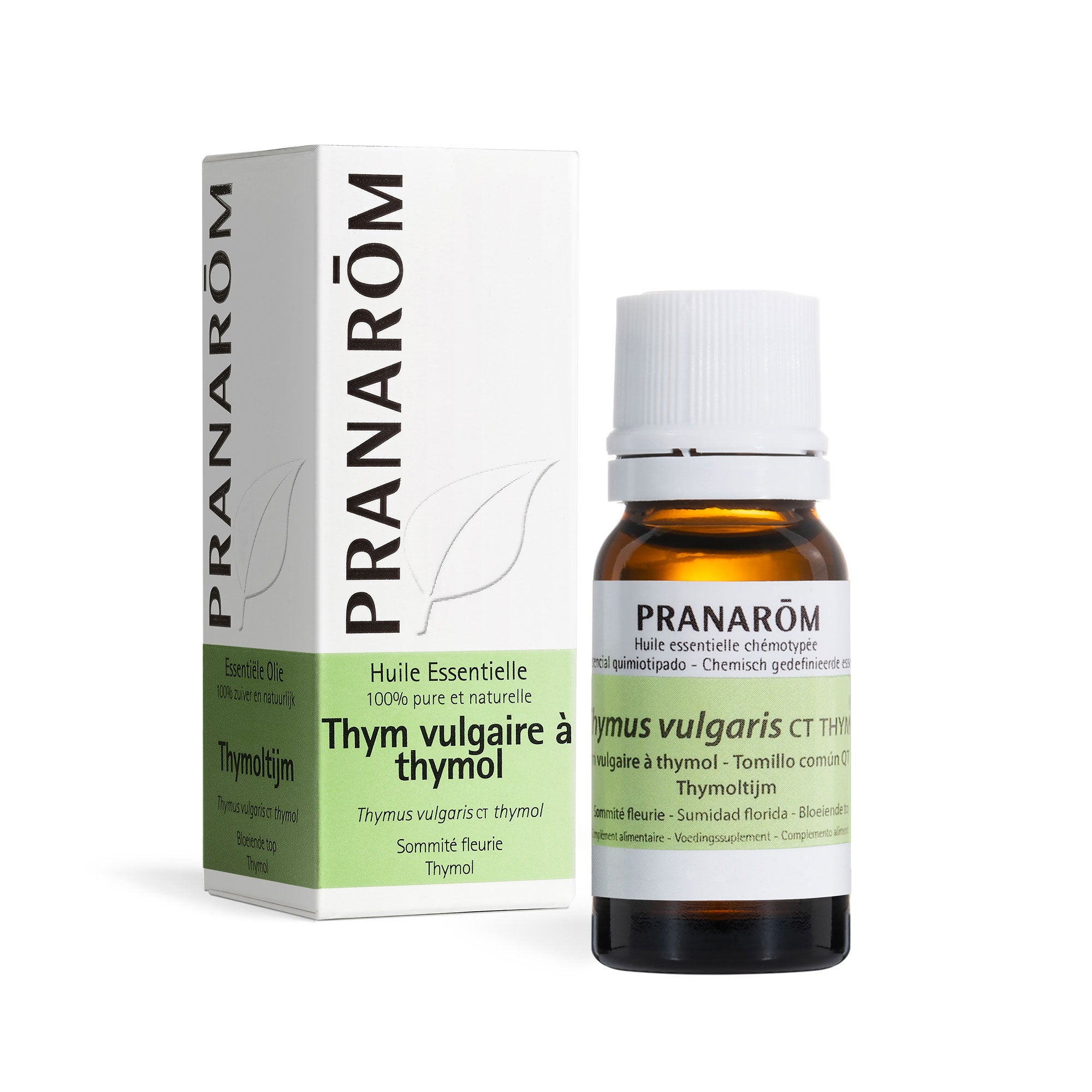 PRANAROM Huile Essentielle de Thym vulgaire à thymol 10 ml