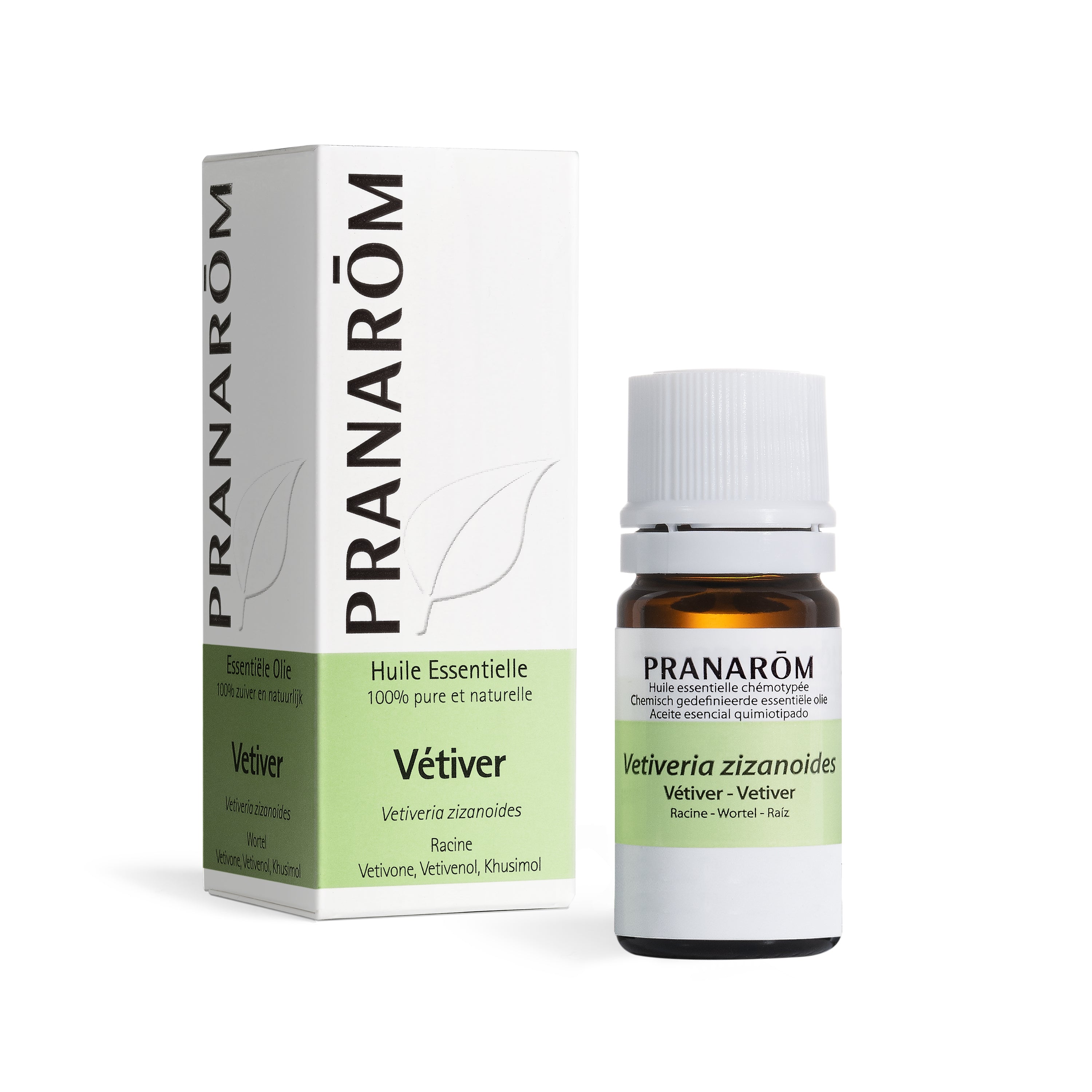 PRANAROM Huile Essentielle Vétiver 5 ml