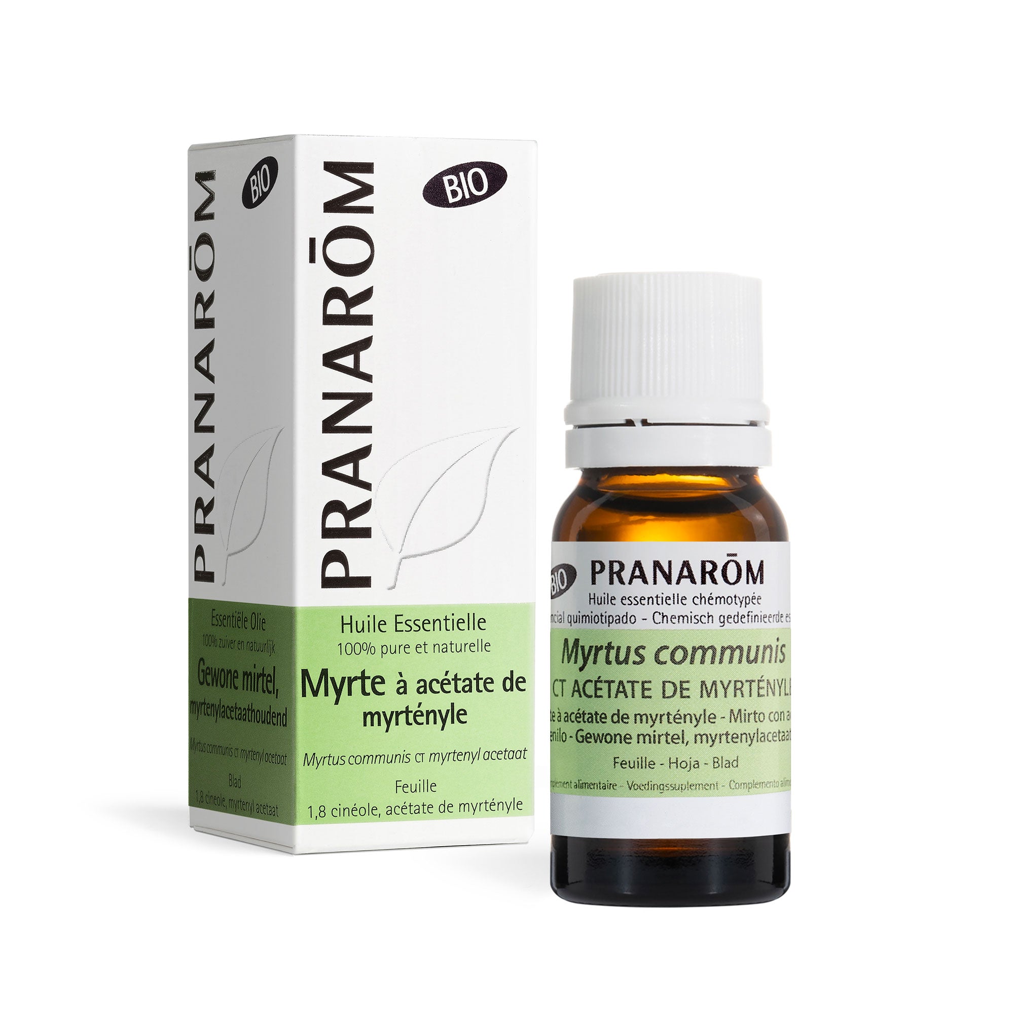 PRANAROM Huile Essentielle de Myrte à acétate de myrtényle - Bio 10 ml