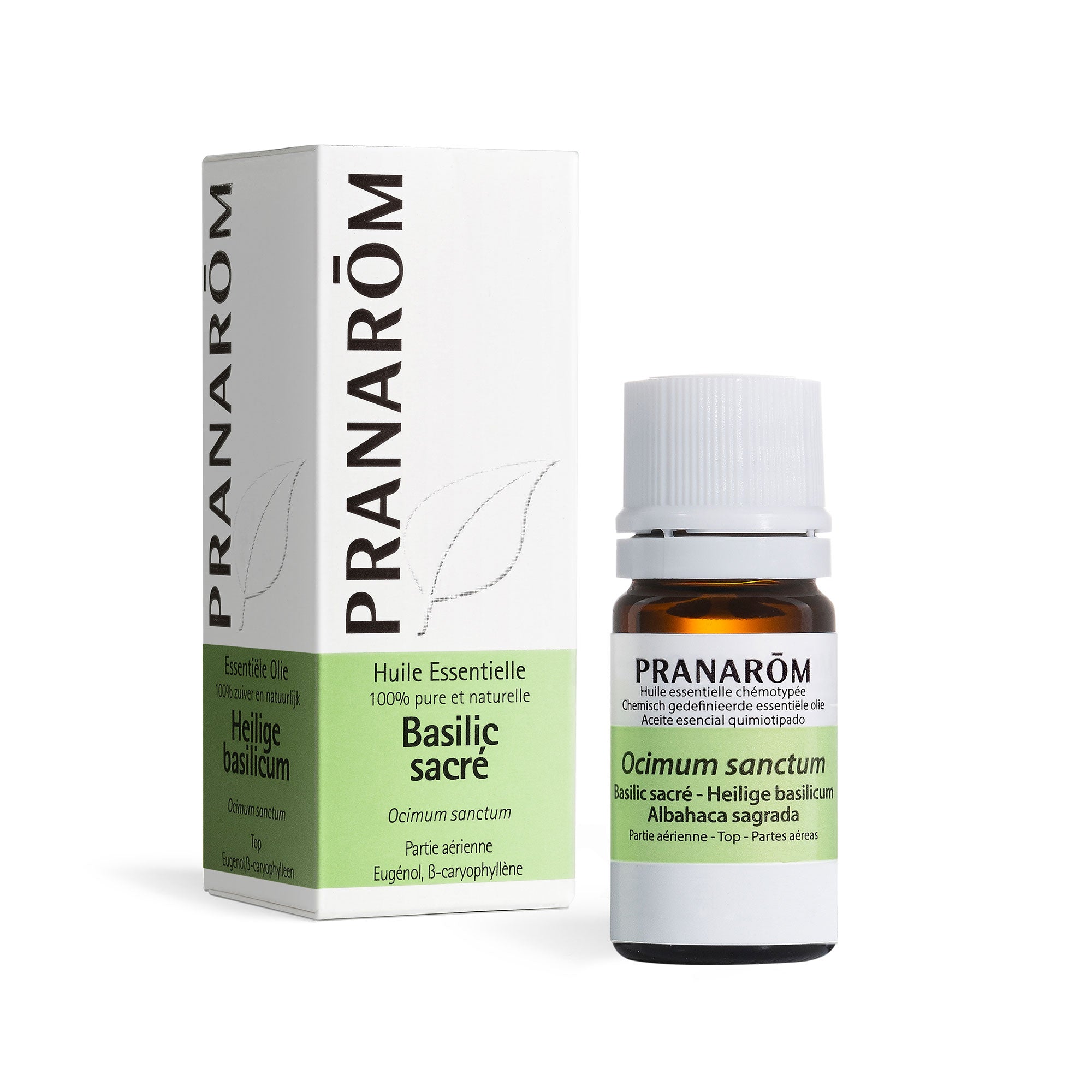 PRANAROM Huile Essentielle de Basilic sacré 5 ml