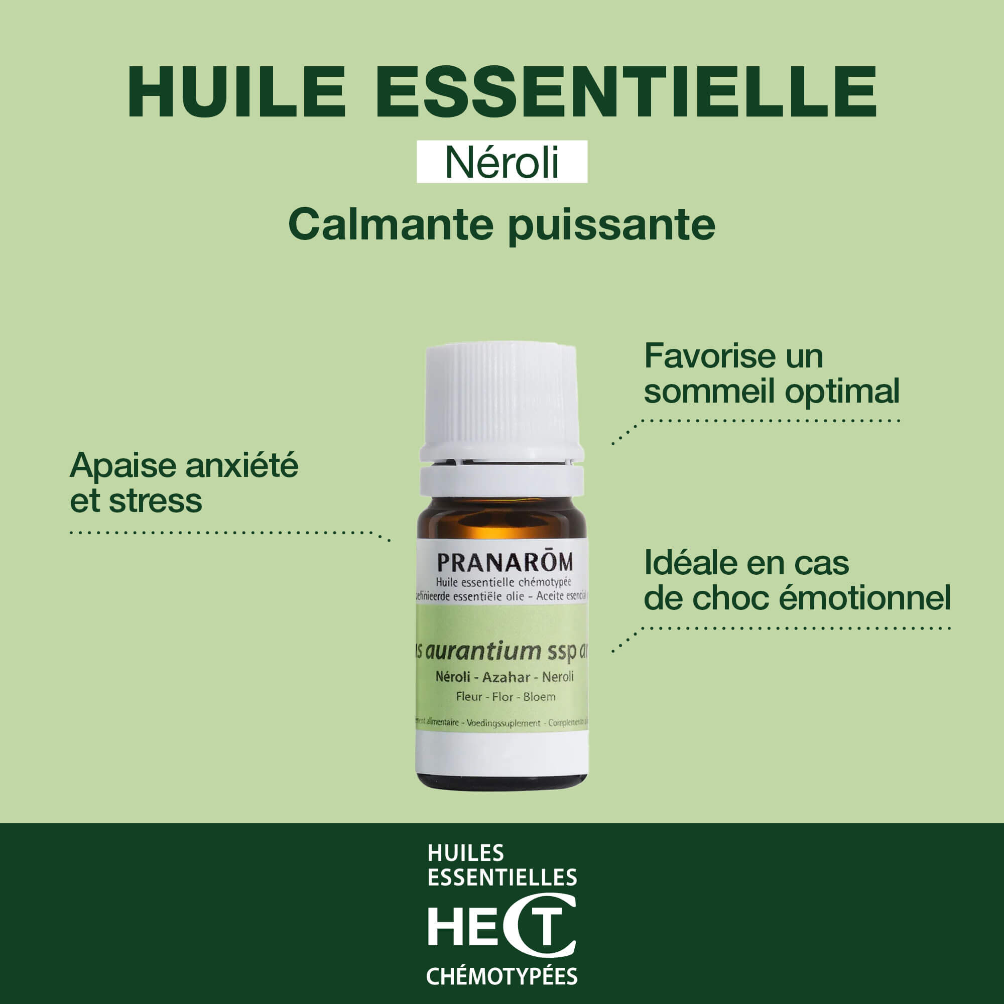 PRANAROM Huile Essentielle de Néroli 2 ml