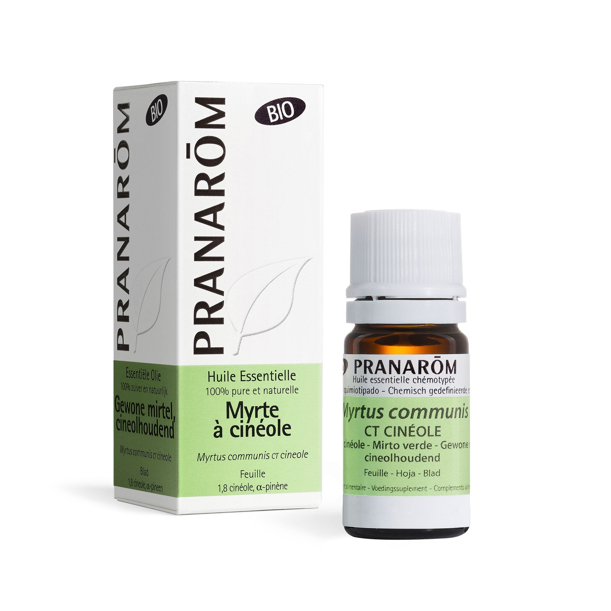 PRANAROM Huile Essentielle de Myrte à cinéole - Bio 5 ml