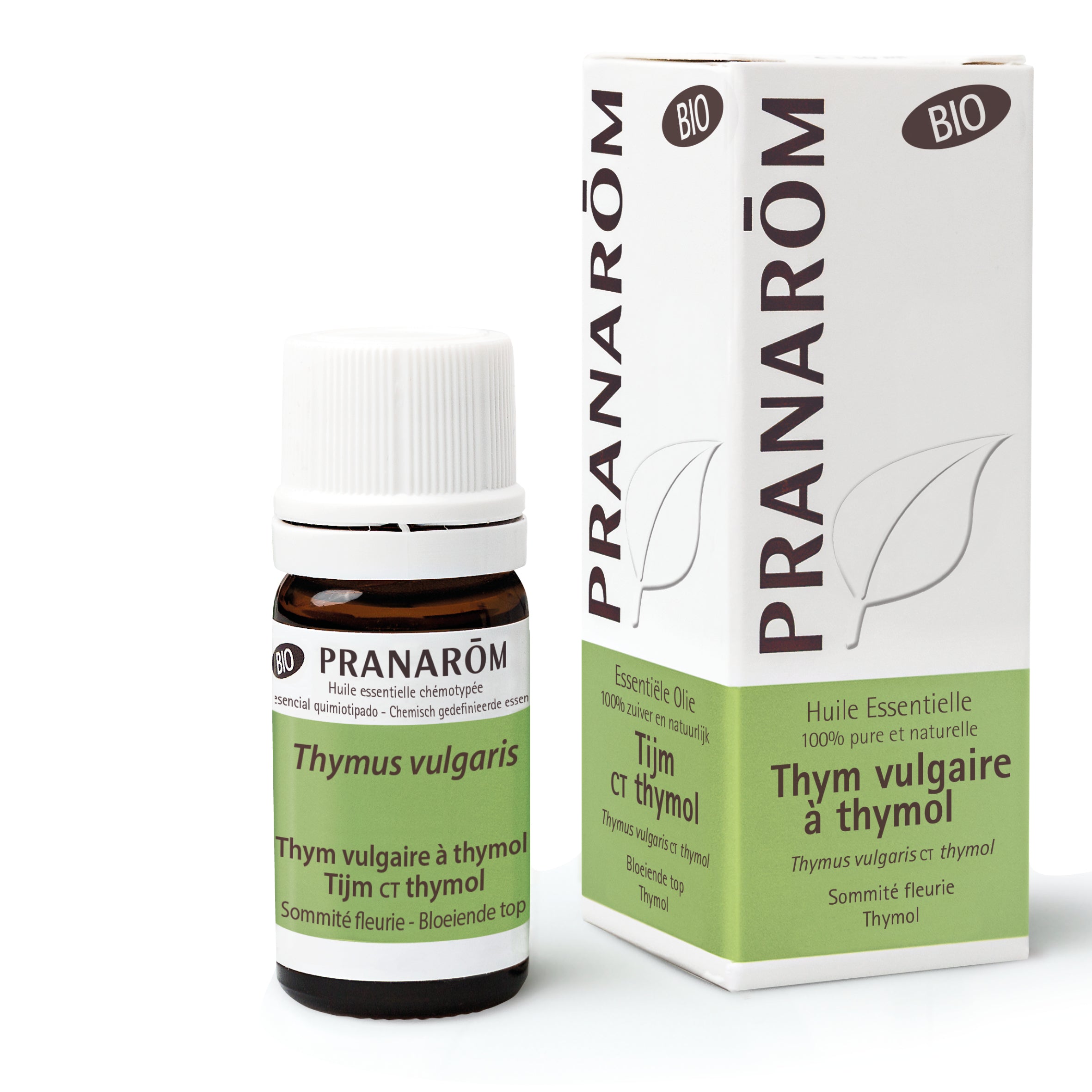 PRANAROM huile essentielle Thym vulgaire à thymol bio 5 ml
