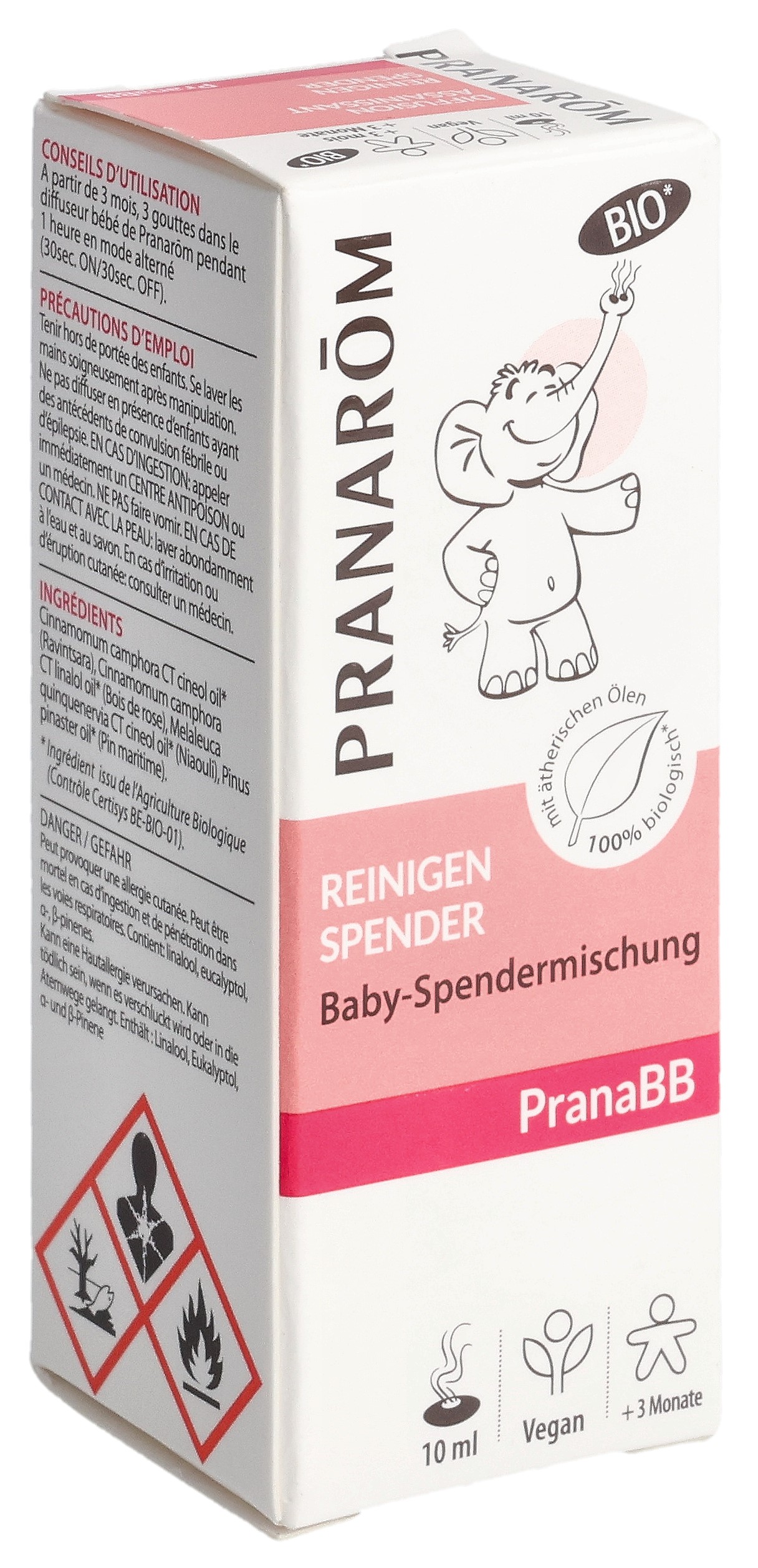 PRANAROM PranaBB Mischung Reinigend Bio 10 ml