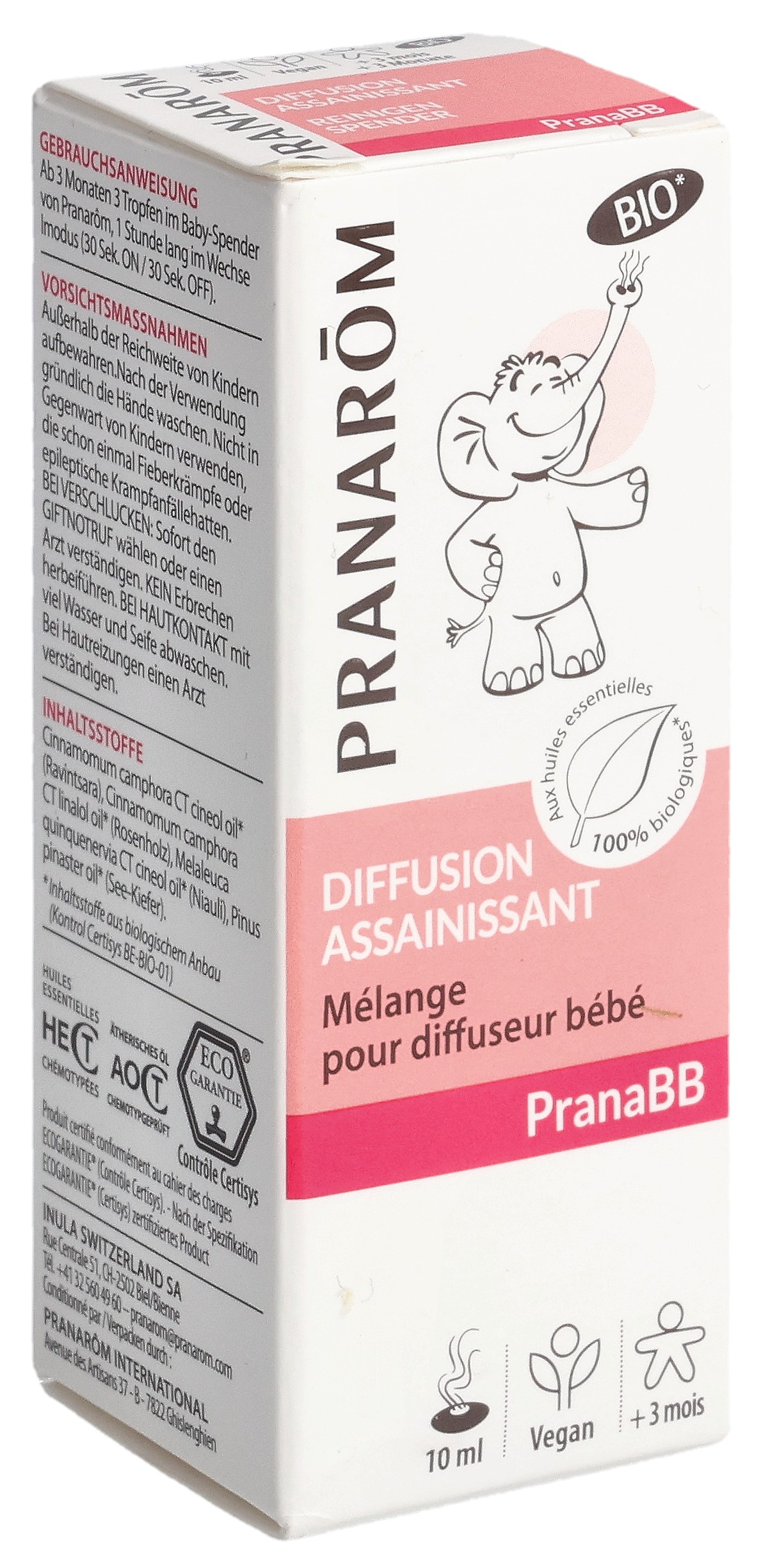 PRANAROM PranaBB Mischung Reinigend Bio 10 ml