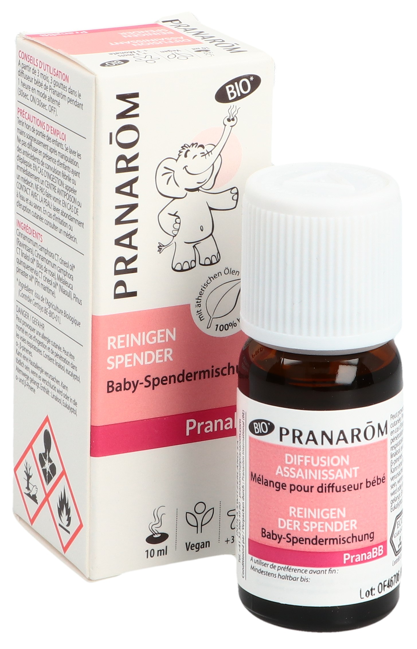 PRANAROM PranaBB Mischung Reinigend Bio 10 ml