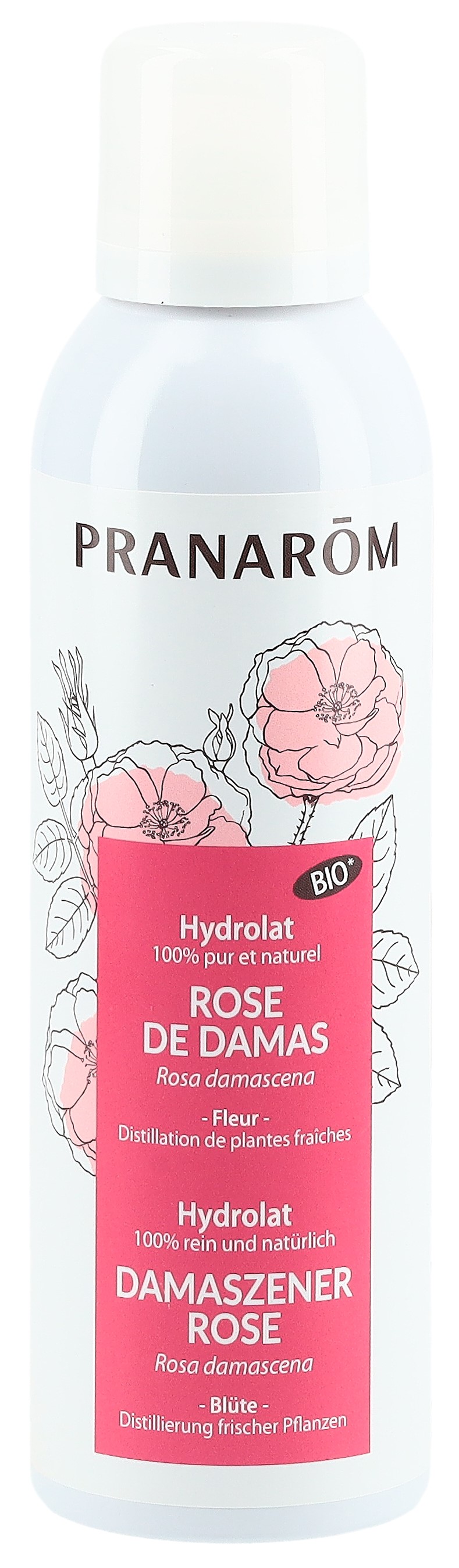 PRANAROM Organisches Rosenhydrolat Bio 150 ml