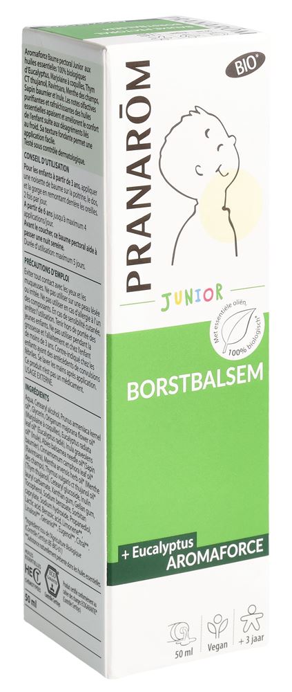 PRANAROM Aromaforce Brustbalsam Junior Tb 50 ml