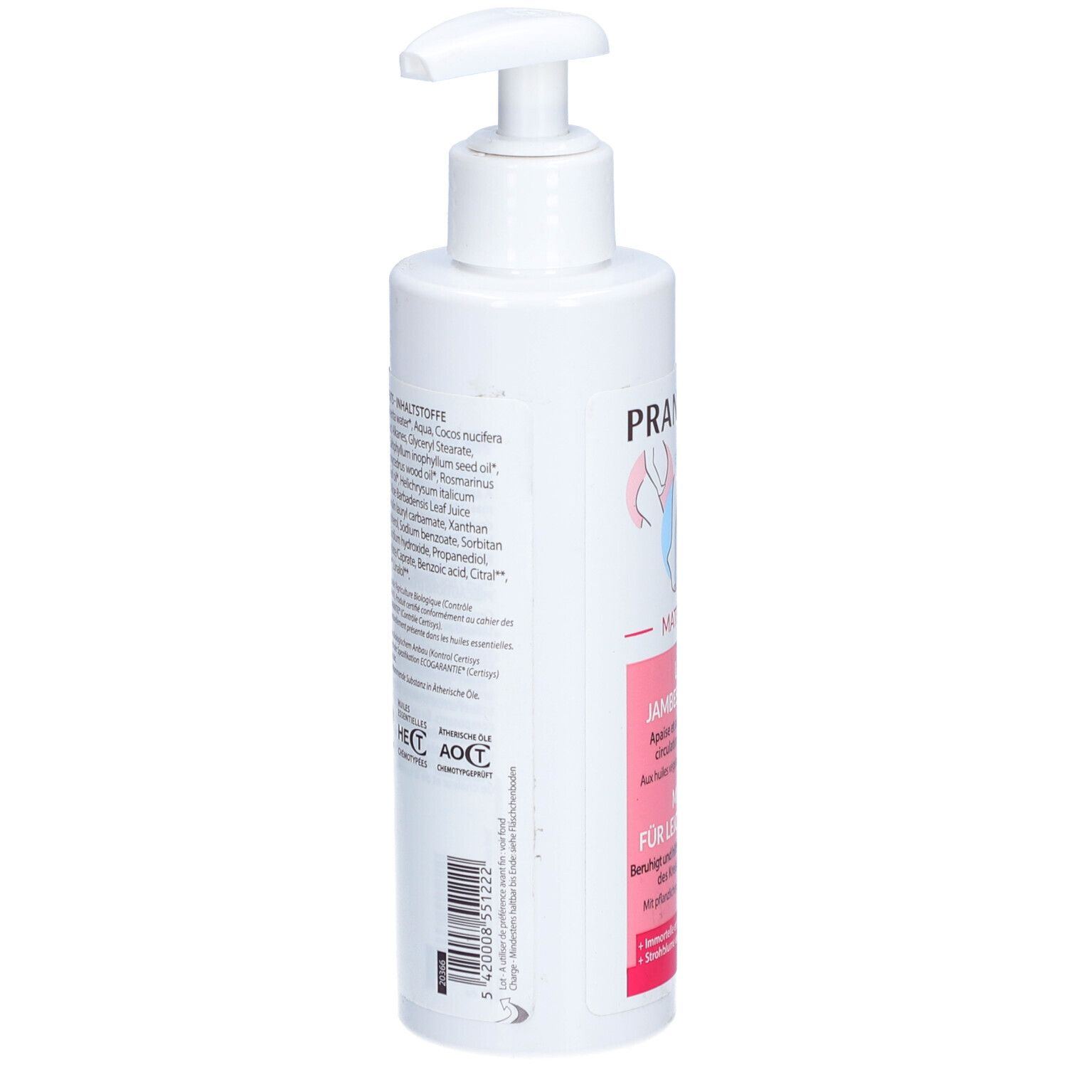 PRANAROM PranaBB Materni Leichte Beine Bio 200 ml
