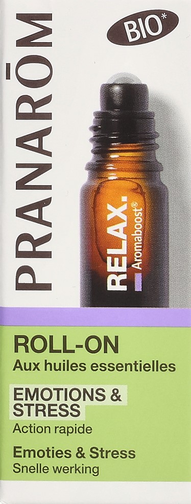 PRANAROM Aromaboost Roll-on Relax Bio (#) 5 ml