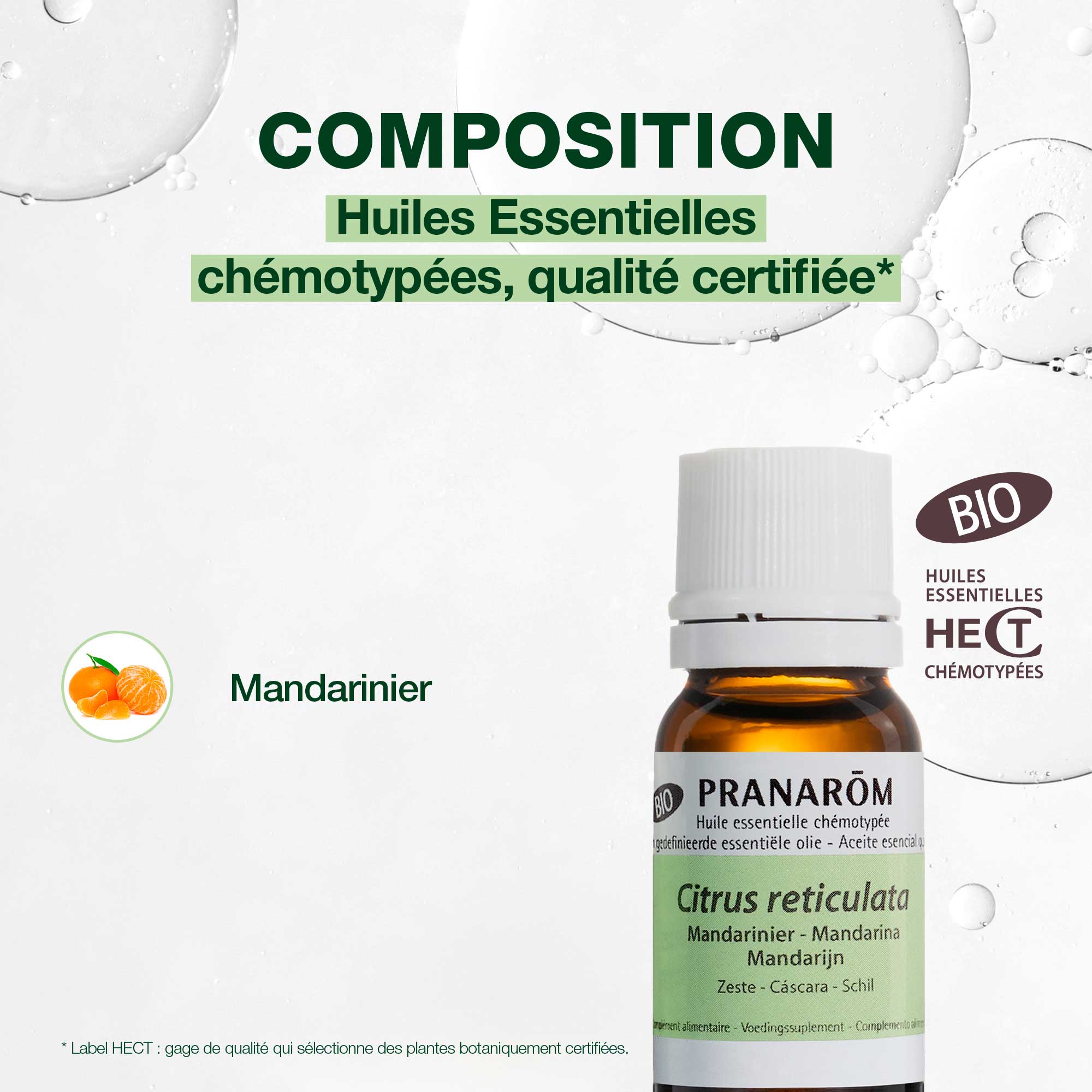 PRANAROM mandarinier huil ess bio 10 ml