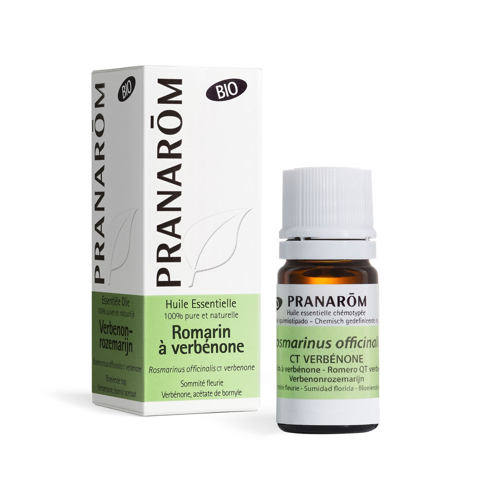 PRANAROM Huile Essentielle de Romarin à verbénone - Bio 5 ml