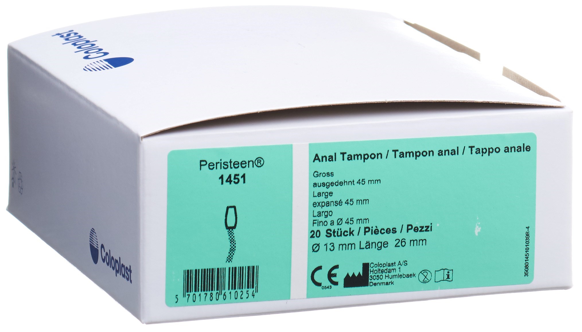 PERISTEEN Analtampon gross 20 Stk